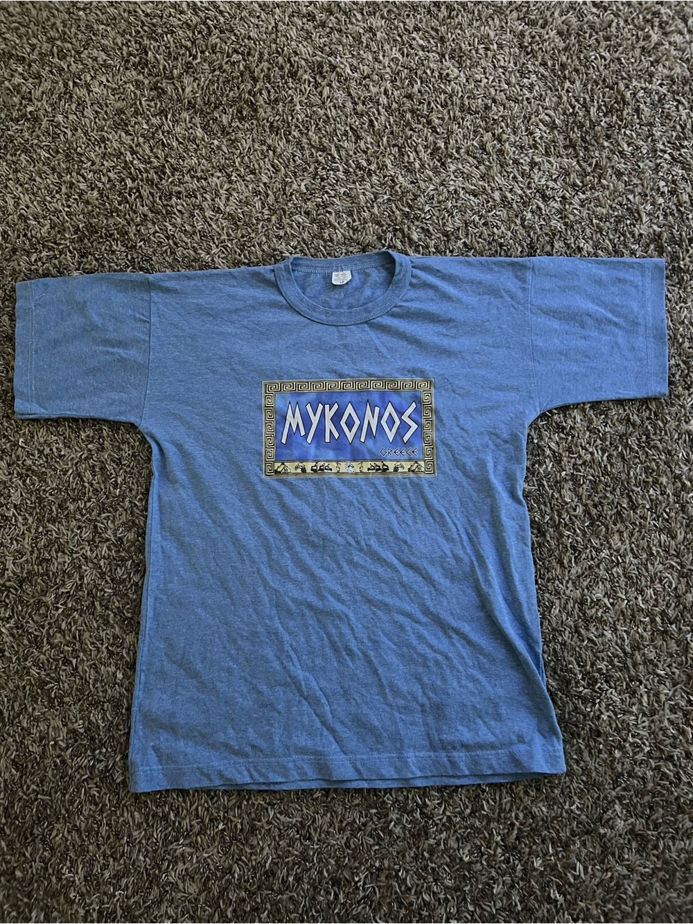 Blue Graphic Kids T-Shirt